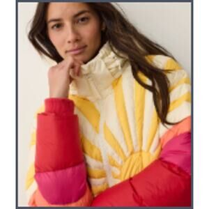 Marine Layer NEW Sunbeam Puffer Jacket, Small